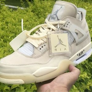 Air Jordan 4 Retro Off-White Sail